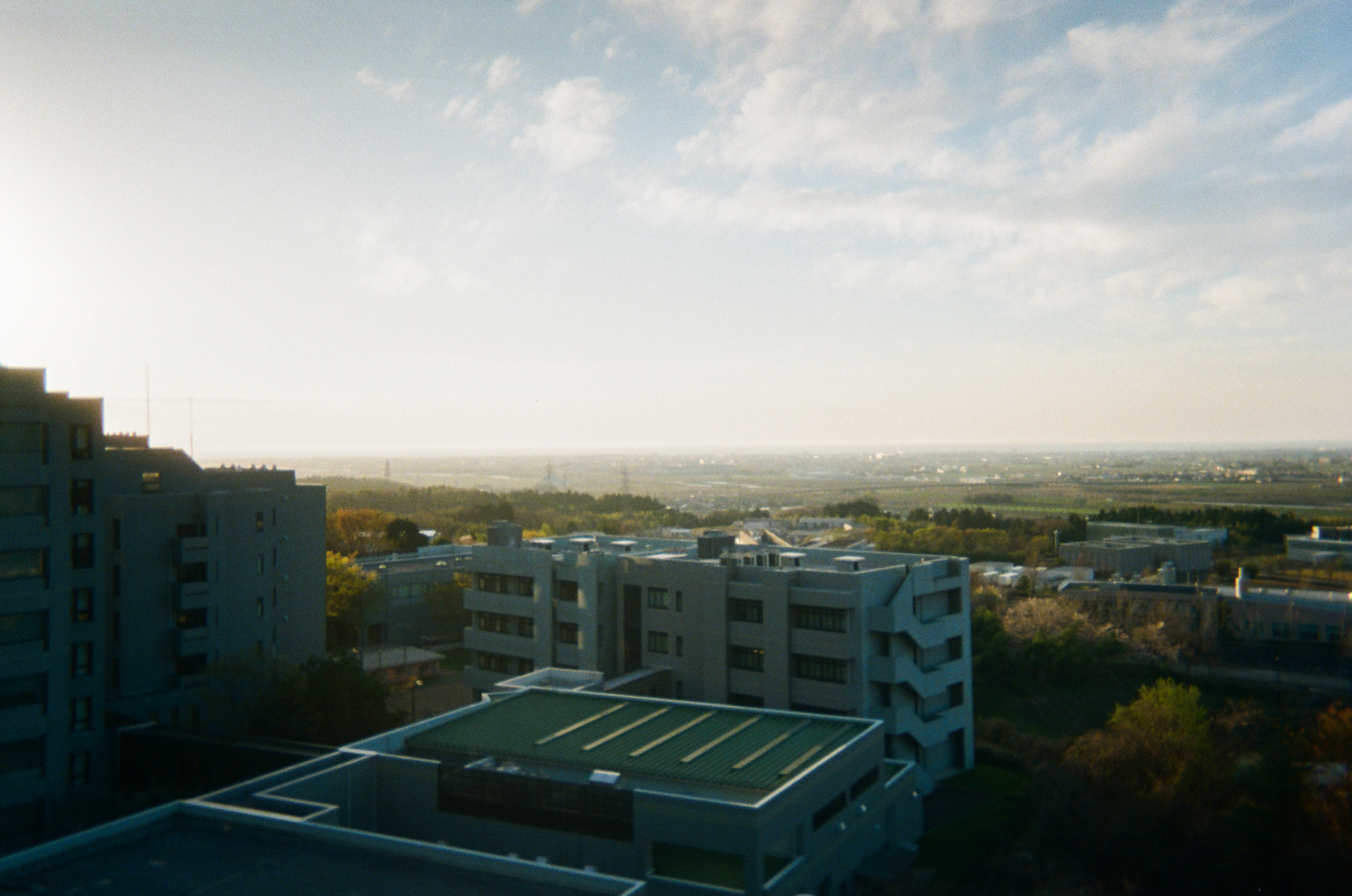 The scenery from my lab, on Kodak 800 color film